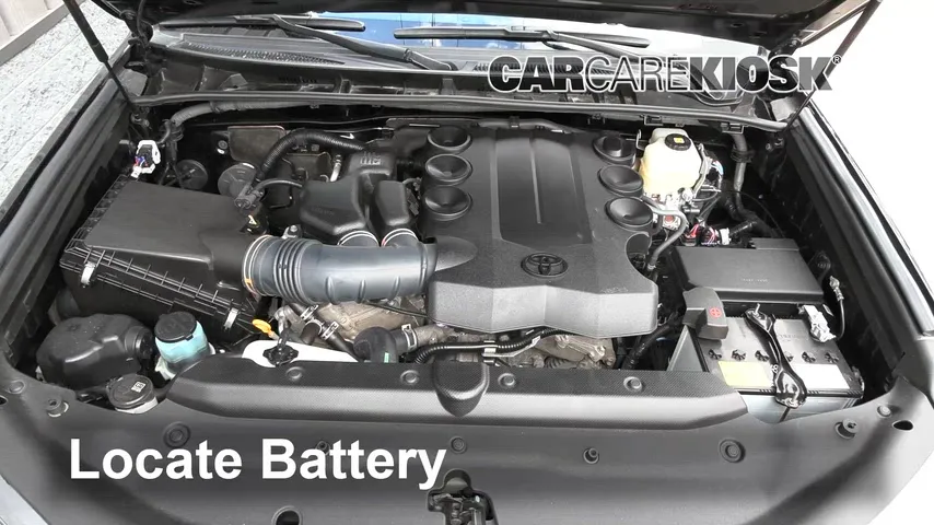 2018 Toyota 4Runner SR5 4.0L V6 Battery Jumpstart